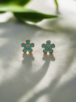 Forget-Me-Not Mini Stud Earrings