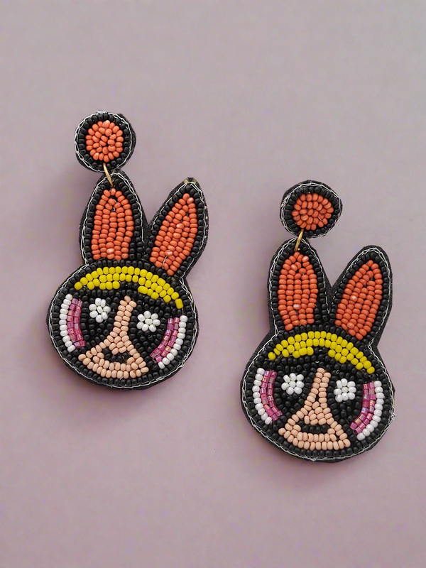 Power puff girls earrings