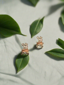 Peppa Pig Mini stud Earrings