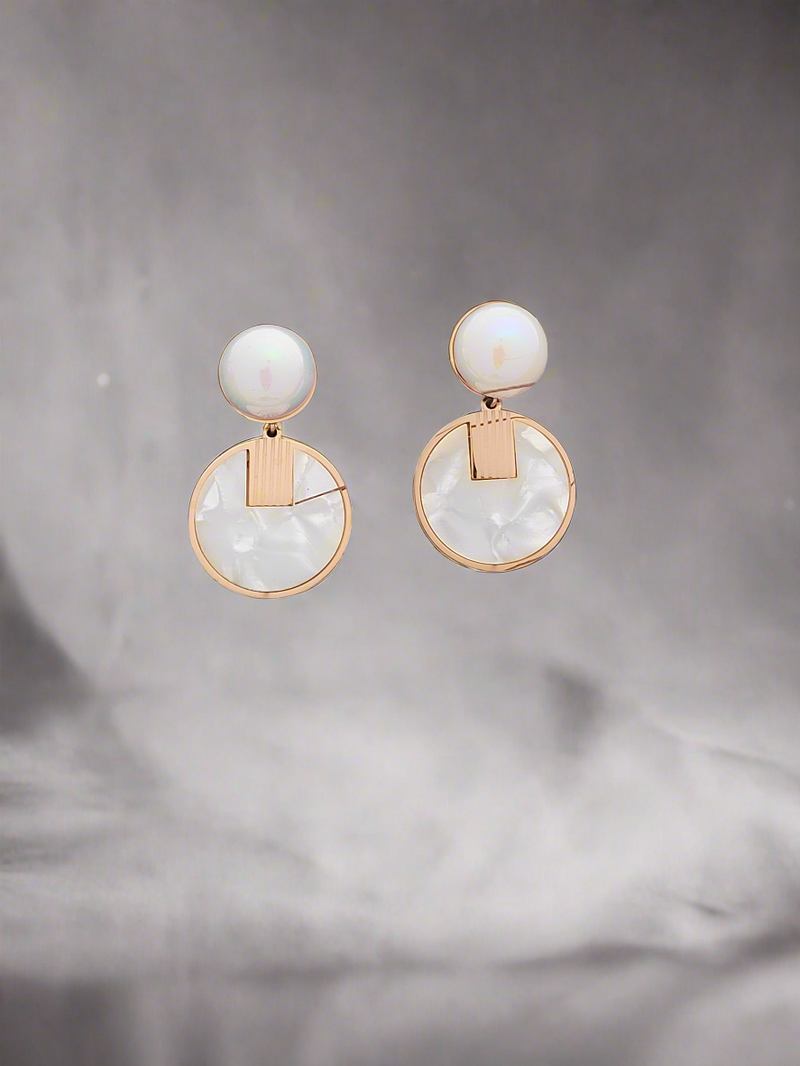 Mother of pearl earrings