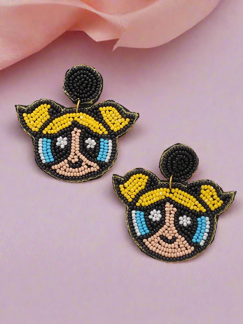 Power puff girls earrings